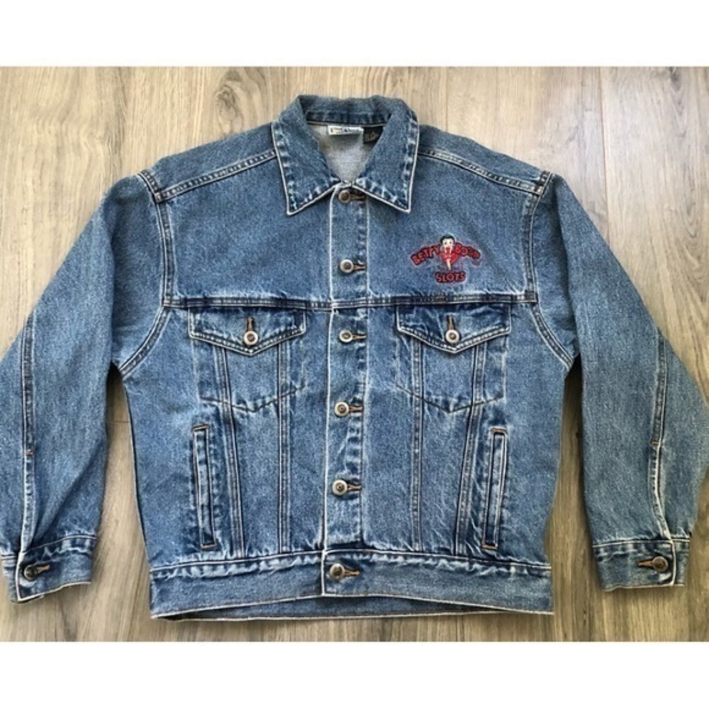 Blue Pointe Betty Boop Denim Jacket